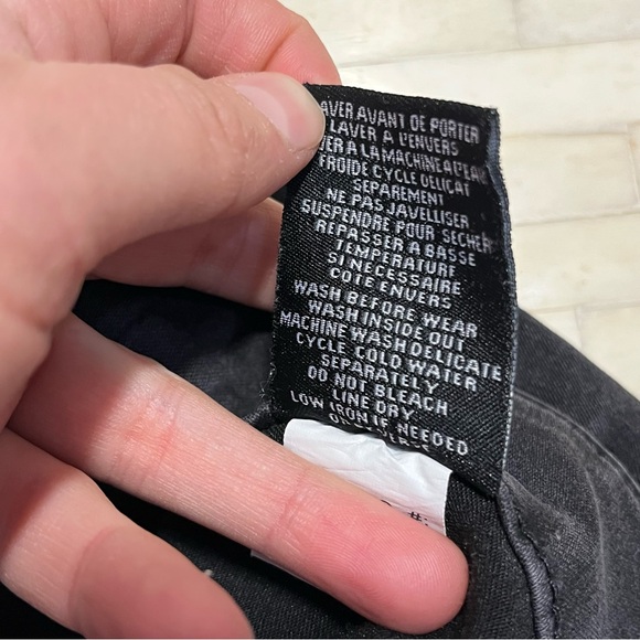 Tribal Black Skinny Pull-On Jeans size 14 - Picture 5 of 9